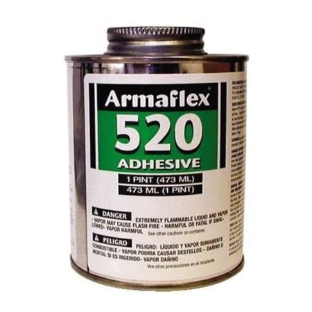 520 Adhesive 1 Pint Brush-Top No  24/Ctn Pk AAD520004